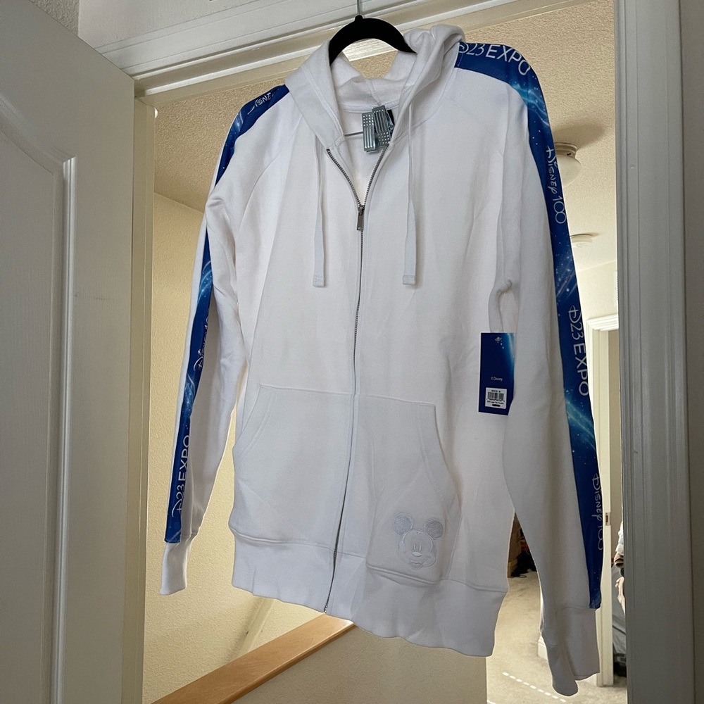 Disney D23 Expo 2022 Zip Up Hoodie - Unisex Size M
